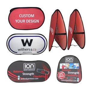 Banners Personalizados Tipo A-Frame, Banner Plegable Horizontal Pop-Up para Eventos - Product Image 1
