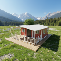 Maisons conteneurs en acier extensibles de 20 et 40 pieds, design moderne pour villa, appartement, hôtel, optimisant l'espace au sol et minimisant le volume