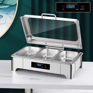 Tùy chỉnh thép không gỉ điện thực phẩm ấm hơn-công suất lớn tự chọn sưởi ấm nồi với <span class=keywords><strong>Temp</strong></span> hiển thị cho khách sạn phục vụ - Product Image 6