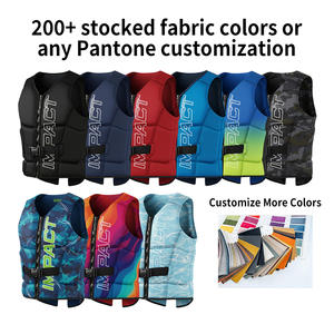 صدرية مخصصة من النيوبرين لركوب الأمواج والتزلج والصدرية المائية ومعدات السلامة البحرية - Product Image 3