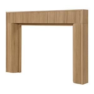 Wilson Wood Crafts Mantel <span class=keywords><strong>de</strong></span> <span class=keywords><strong>viga</strong></span> tallada a mano rústica <span class=keywords><strong>de</strong></span> 72 pulgadas <span class=keywords><strong>para</strong></span> chimeneas Juna Floating Wood Fireplace Shelf Mantel Kit <span class=keywords><strong>de</strong></span> 50 pulgadas - Product Image 2