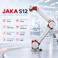 Robot collaboratif JAKA S12 haute précision 12 kg ±0,03 mm 6 axes pour l'assemblage, la manutention et la production flexible