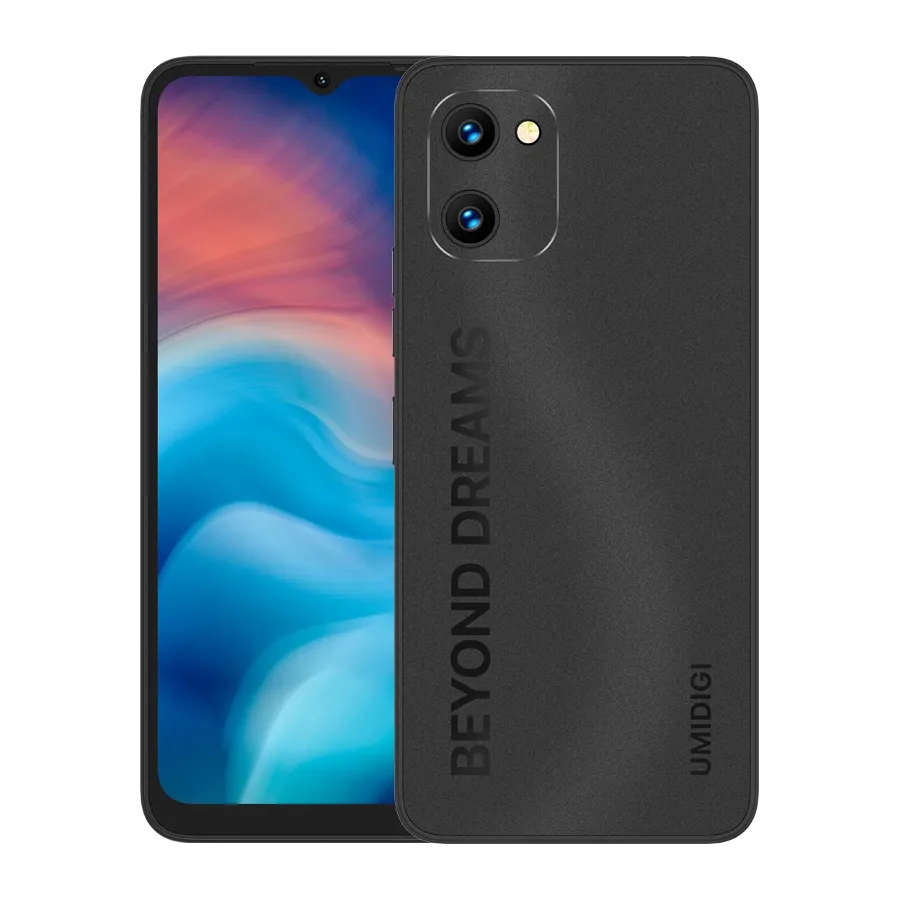 Düşük fiyat telefon UMIDIGI G1 3GB + 32GB 5150mAh pil yüz tanımlama 6.52 inç Android 12 cep telefonu