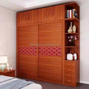 Ensembles complets de meubles de chambre en bois massif personnalisables et abordables avec lit, armoire, table de chevet et coiffeuse pour appartements - Product Image 3