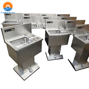 Évier de lavage des mains pour <span class=keywords><strong>boucherie</strong></span> avec dispositif de stérilisation des couteaux de <span class=keywords><strong>boucherie</strong></span> en acier inoxydable pour l'abattage et la transformation en abattoir - Product Image 5