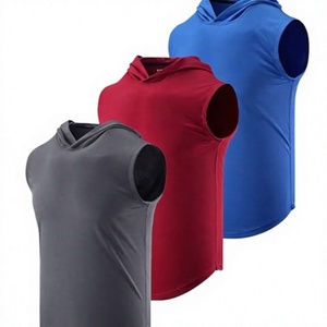 Ropa de culturismo al por mayor, camisetas casuales para correr, chalecos, sudaderas con capucha, camisetas sin mangas para gimnasio y fitness para hombres - Product Image 4