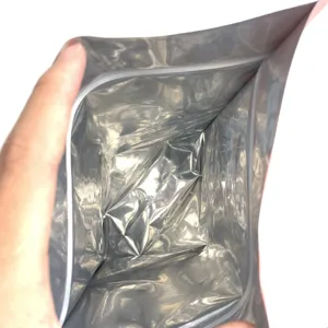Sac d'emballage composite auto-scellant scellable et facile à déchirer Sac en plastique d'emballage auto-portant mat Poudre de protéine de lactosérum