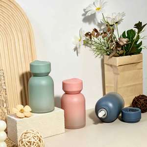 120ml Gradient Colored Glass Empty <strong>Car</strong> Perfume Bottle Essential Oil <strong>Refillable</strong> <strong>Car</strong> Aromatherapy Container - Product Image 6