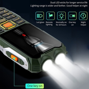 Madam-teléfono 4G para ancianos, resistente al agua, a prueba de golpes, a prueba de polvo, batería de 16800mAh, linterna LED, FM, SOS - Product Image 6