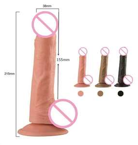 En kaliteli cilt duygu gerçekçi yapay <span class=keywords><strong>Penis</strong></span> yumuşak malzeme büyük büyük <span class=keywords><strong>Penis</strong></span> vantuz ile seks oyuncakları kadın için - Product Image 2