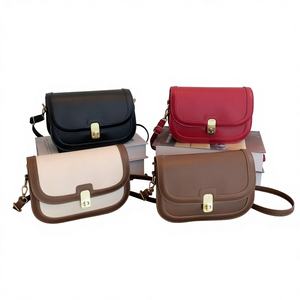 Nouveau Sac Bandoulière Tendance 2026 en Cuir Véritable Style Vintage avec Fermeture Éclair et Petit Compartiment Carré – Sac à l'Épaule Populaire - Product Image 1