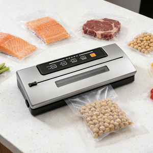 Vacuum <strong>Sealer</strong> for Food Packaging Kitchen Semi-automatic Compact Portable Multifunctional Household Transparent <strong>Window</strong> Chamber - Product Image 1