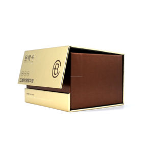 Goffratura in lamina d'oro progettata su misura usa e getta per essenza liquido medicale Beauty Set di cosmetici scatola di imballaggio UV rivestimento personalizzato - Product Image 1