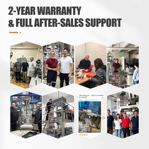 Rogge Bessen Verpakkingsmachine Gusset Papieren Zak Hete Afdichting En Genaaide Zak Met Naaimachine Multihead Weger - Product Image 6