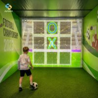 Simulateur de football interactif AR en gros, jeu d'amusement intérieur, expédition directe d'usine pour les lieux de divertissement