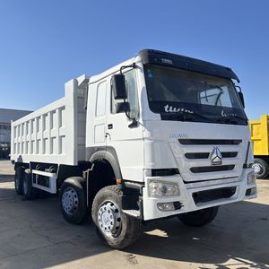 Vente à prix réduit de camions à benne basculante HOWO d'occasion remis à neuf de haute qualité, 8x4, 371 CV - Product Image 1