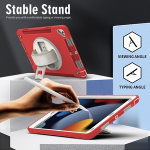 [Bảo vệ nhiệm vụ nặng nề trường hợp] 360 Xoay Tay Dây đeo máy tính bảng Bìa trường hợp cho Samsung <span class=keywords><strong>Galaxy</strong></span> Tab <span class=keywords><strong>S6</strong></span> Lite trường hợp inch trong 9.4 10.4 I - Product Image 6