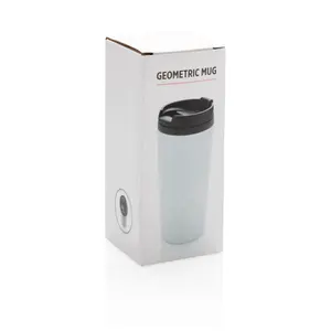 Tazza geometrica 300ml merchandising personalizzato - Product Image 5