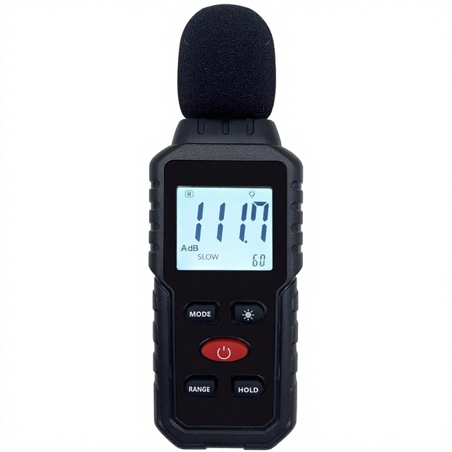 Digital Sound Level Meter Classroom & Home Use 30-130dBA Noise Measurement Decibel Reader Audio Tester China