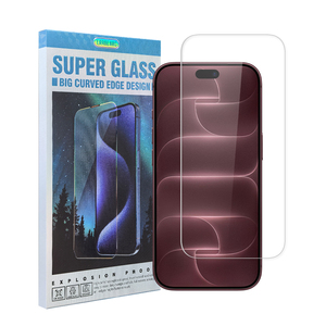 ฟิล์มกันรอยกระจกนิรภัยใส HD เคลือบอลูมิเนียมคุณภาพสูง สำหรับ <span class=keywords><strong>iPhone</strong></span> 18 Pro 18 Pro Max - Product Image 1