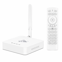 Nouvelle boîte TV AI-SR H96 MAX M12 Amlogic S928X AV1 8K Android 11 WiFi 6 Smart TV Box avec télécommande vocale 2.4G