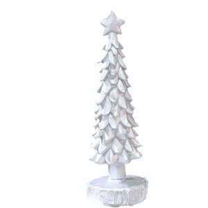Electroplated <b>Christmas</b> <b>Tree</b> Resin Desktop Indoor Decoration High Quality Dust Resistant - Product Image 5