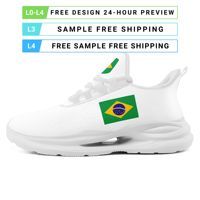 Chaussures de sport personnalisées en gros avec nom d'équipe, série OEM ODM, impression à la demande, logo personnalisé, baskets respirantes FN079-26027049-3