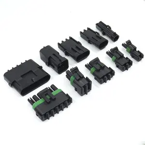 1~6 Pins Amp Tyco Connector Waterproof Electrical Male Female 2.5 Series Tyco AMP Car Auto Automotive Connector