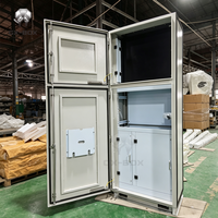 Armoires extérieures en acier laminé à froid, boîte de distribution montée sur base, résistante aux intempéries, étanche, coffret électrique