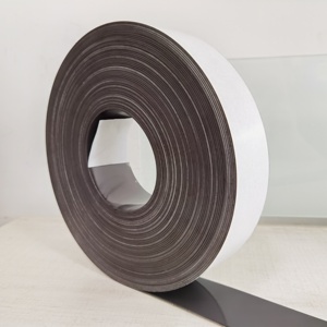 Moustiquaire 2025 anti-mouches à rayures, bandes adhésives magnétiques, aimants, ruban magnétique blanc, <span class=keywords><strong>bande</strong></span> magnétique pour portes et rideaux - Product Image 4