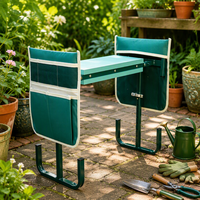 Matériel de jardinage : Banc-à-genouillères pliant en métal, chaise de jardin, banc de travail pliable, produits pour la maison et le jardin