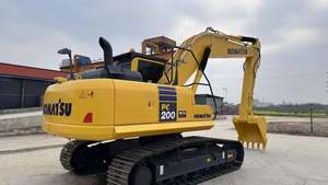 Excavatrice Komatsu PC200 en bon état, machine de construction fabriquée au Japon, avec moteur et composants essentiels - Product Image 2