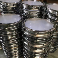 Accesorios Profesionales para Ventanas de Garaje Circulares de Aleación de Aluminio Plateado, Diseño Moderno, Insonorizados, Duraderos, Fáciles de Instalar con Tornillos 1