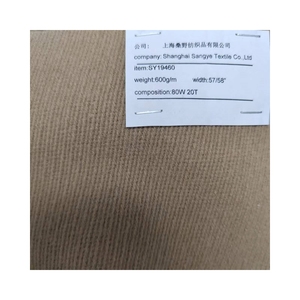 Telas de lana para abrigo cálido abrigo suave tela estilo sarga Venta caliente tela de una sola cara para hombres mujeres niños niñas abrigos chaqueta - Product Image 3