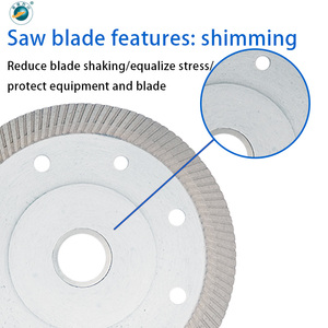 超薄型4インチ4.5インチガスケットステップソーブレード研削切削ディスクホイールダイヤモンドソーブレードディスク磁器セラミック用 - Product Image 2