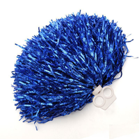 Pompons Métalliques avec Poignée pour Cheerleading, Pompons de Cheerleader pour Événements Sportifs, Écoles de Danse, Jeux, Accessoires de Soutien d'Équipe