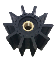 Kit de réparation OEM pour pompe à eau de mer à turbine fermée Sherwood 6115855 en néoprène noir pour bateau