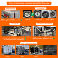 Usine chinoise, vente en gros : WC extérieur 2 ou 3 postes, toilettes portables à louer, remorque de douche mobile