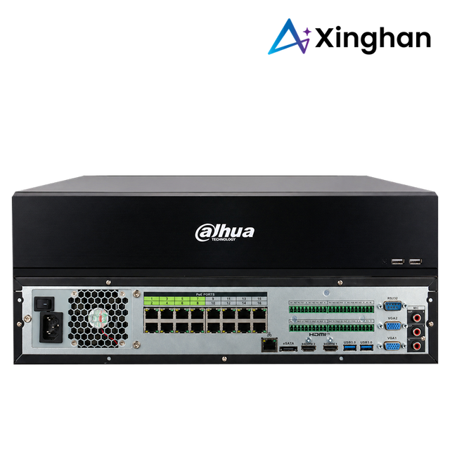 Dahua NVR5832-16P-XI/Pro NVR5432-16HP-XI/Pro NVR5432-X1/Pro NVR5864-X1/Pro 32CH 64CH 2U 16PoE 8HDDs 8K WizMind NVR with Xinghan