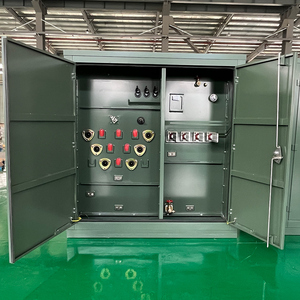 Transformador Trifásico de Alimentación en Bucle de 75 kVA y 12,47 kV con Certificación UL, Montado en Plataforma, con Conexiones de Cobre/Aluminio para Red Eléctrica, Directo de Fábrica JZP - Product Image 3