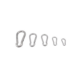 Nhanh Chóng Tàu Cổ Din5299 Carabiner 304/316 Thép Không Gỉ Snap Hooks 50Mm Mùa Xuân Nạp Leo Núi Phần Cứng Độ Bền Kéo Cao - Product Image 3