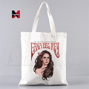 <span class=keywords><strong>Lana</strong></span> <span class=keywords><strong>Del</strong></span> <span class=keywords><strong>Rey</strong></span> drôle sac à provisions graphique fourre-tout Harajuku femmes toile sac à bandoulière femme Ulzzang Eco grande capacité - Product Image 5