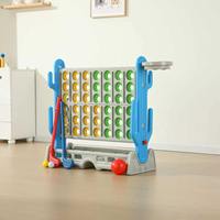 Juego de Ajedrez 4 en Raya para Niños de 4 y 5 Años, Juguete Educativo Interactivo para Padres e Hijos, Juego de Mesa Familiar para Niños para Uso en Interiores