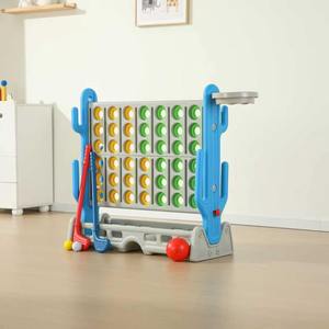 Jeu <span class=keywords><strong>d</strong></span>'échecs 4 ou 5 <span class=keywords><strong>en</strong></span> ligne pour enfants, ensemble de jeu éducatif interactif parent-enfant, jeu de société familial <span class=keywords><strong>d</strong></span>'<span class=keywords><strong>intérieur</strong></span> pour usage domestique - Product Image 2
