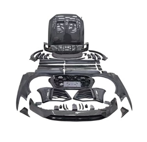 Kits de Carrocería de Fibra de Carbono para el Nuevo <span class=keywords><strong>Audi</strong></span> <span class=keywords><strong>Q8</strong></span> RSQ8 2018-2023, Actualización del Capó del Motor de Fibra de Carbono, Kits de Carrocería <span class=keywords><strong>Mansory</strong></span> - Product Image 2