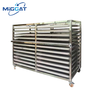 Horno Industrial de Acero Inoxidable con Base Ranurada y Canales de Drenaje para Procesamiento de Metales, Horneado de Alimentos y Equipos de Limpieza - Product Image 5