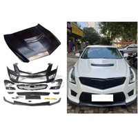 Ventes directes usine : Kit carrosserie de modification et de mise à niveau style V ATS avec nouveau capot, ailes et pare-chocs avant pour Cadillac ATS 2014-2019