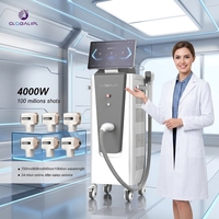 Système laser à diode haute puissance rapide 808 nm 4-en-1 pour la réduction permanente des poils dans les salons de beauté et les studios professionnels