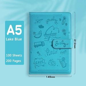 A5 Japanese and Korean Minimalist Cartoon Notebook, Diary, Notebook logo Creative - Product Image 4
