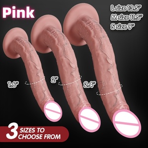 Dildo réaliste en silicone souple de 35 cm, forme serpent, grande taille, avec ventouse, pour stimulation anale et point G féminin - Product Image 1
